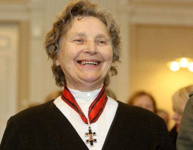 Vienuolė disidentė Nijolė Sadūnaitė.